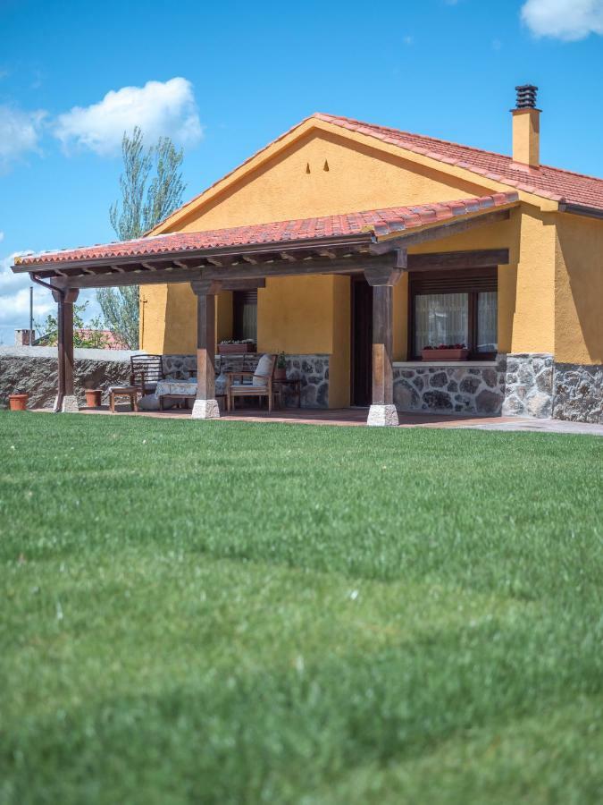 Casa Cantera Del Berrocal Ortigosa del Monte Exteriör bild